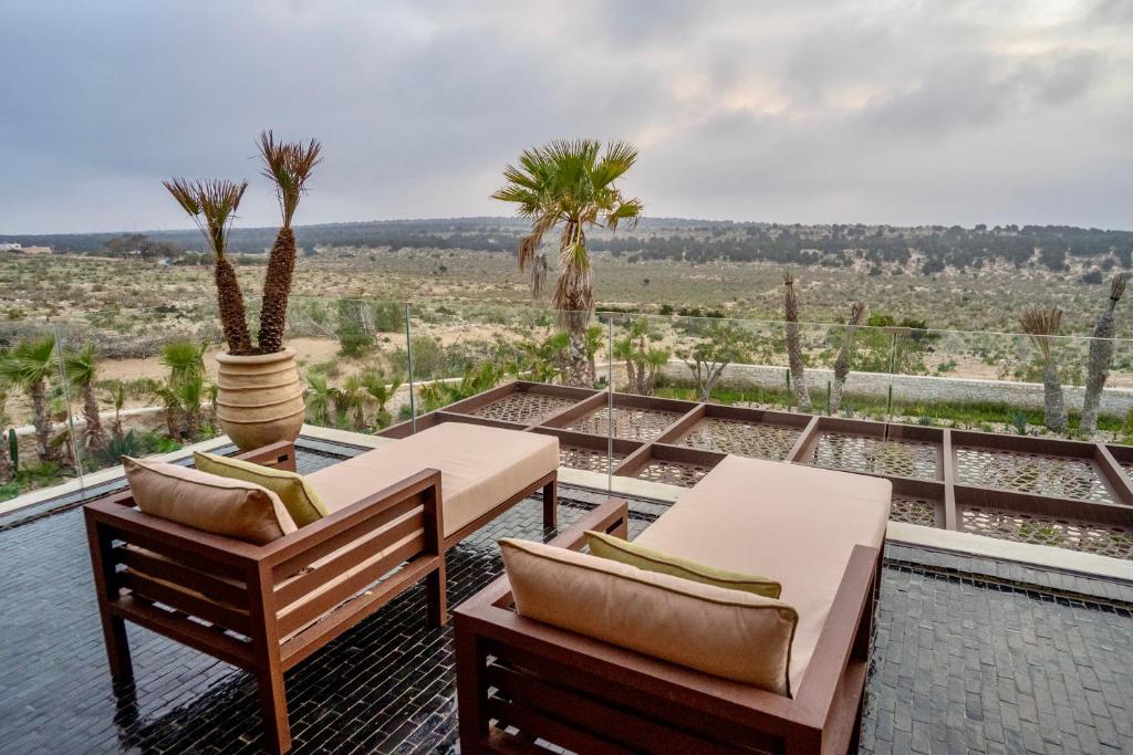 Balkón nebo terasa v ubytování Zayyna hôtel de charme Essaouira