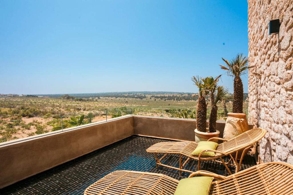 Balkón nebo terasa v ubytování Zayyna hôtel de charme Essaouira