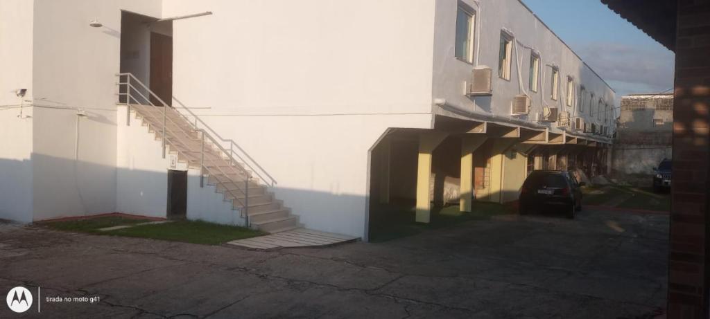 Budova, kde se aparthotel nachází