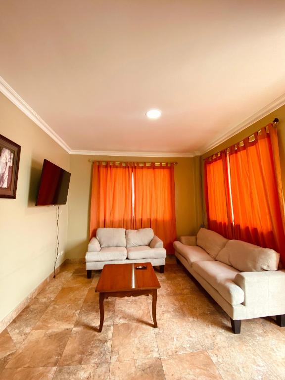 Posezení v ubytování HOTEL MARLUZ