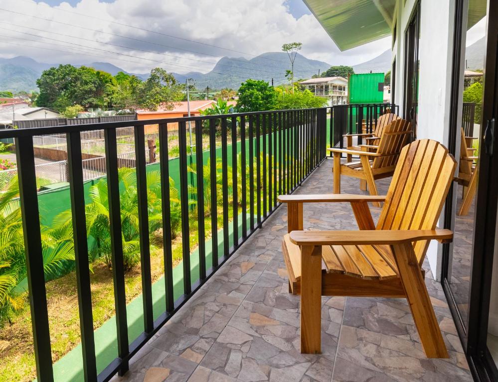 Balkón nebo terasa v ubytování Hotel Secreto La Fortuna