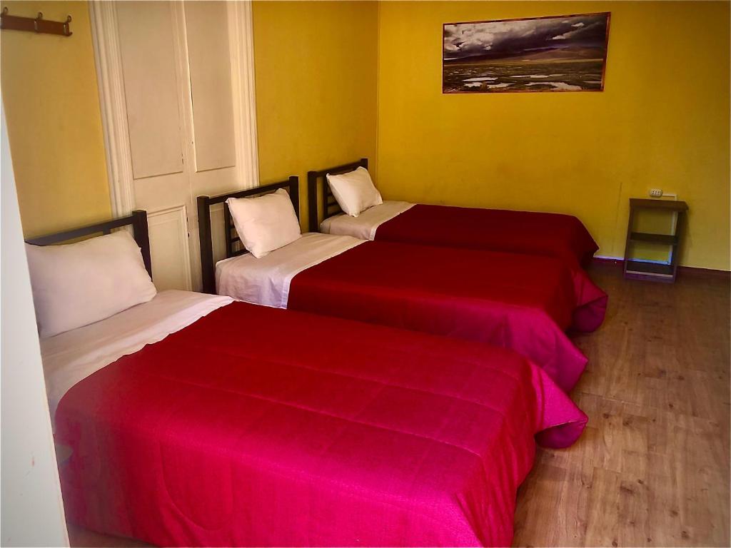 Postel nebo postele na pokoji v ubytování Holidays Hostel Arequipa