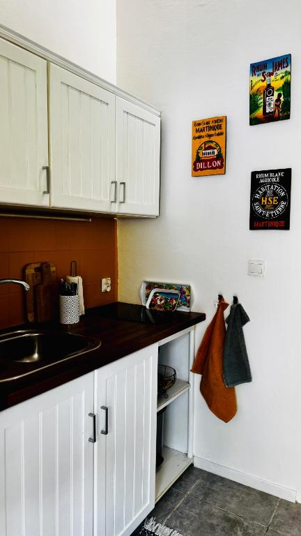 Kuchyň nebo kuchyňský kout v ubytování Eden Location