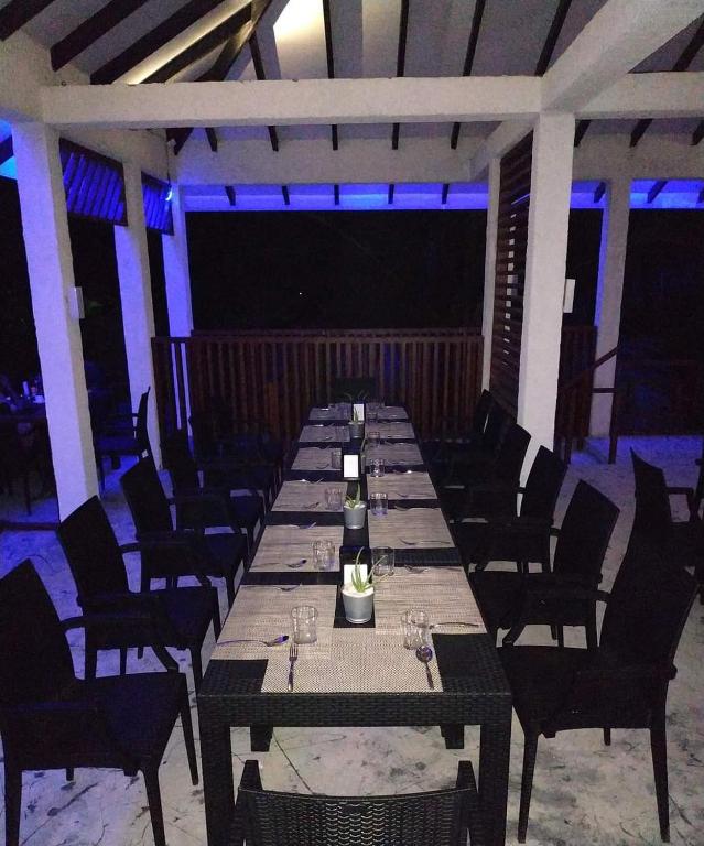Restaurace v ubytování Kendhoo holidays