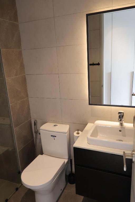 Koupelna v ubytování Axon Residence Damai Bukit Bintang