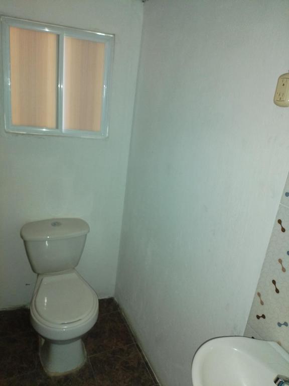 Koupelna v ubytování Casa de relajación low cost