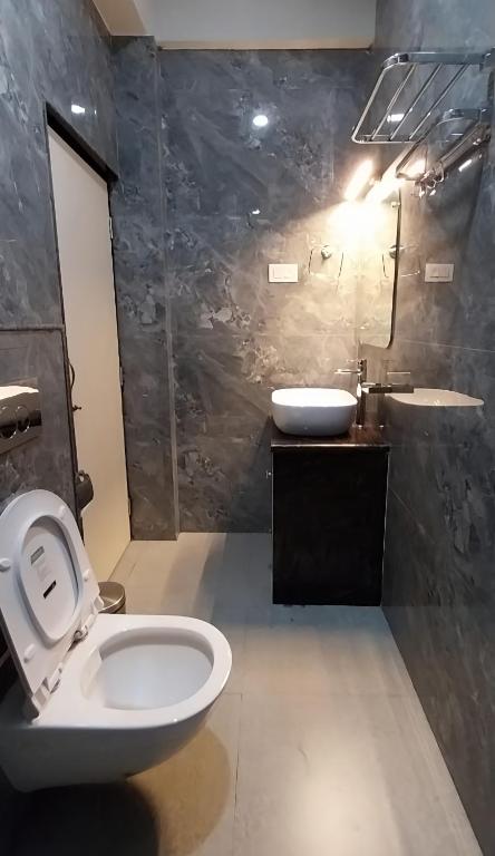 Koupelna v ubytování Zemu Gangtok