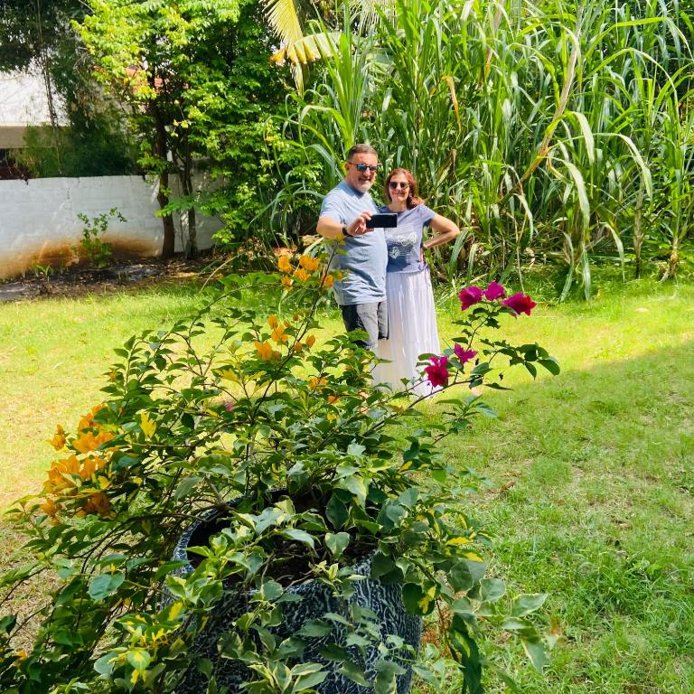 Zahrada ubytování Millenium Lodge - Anuradhapura