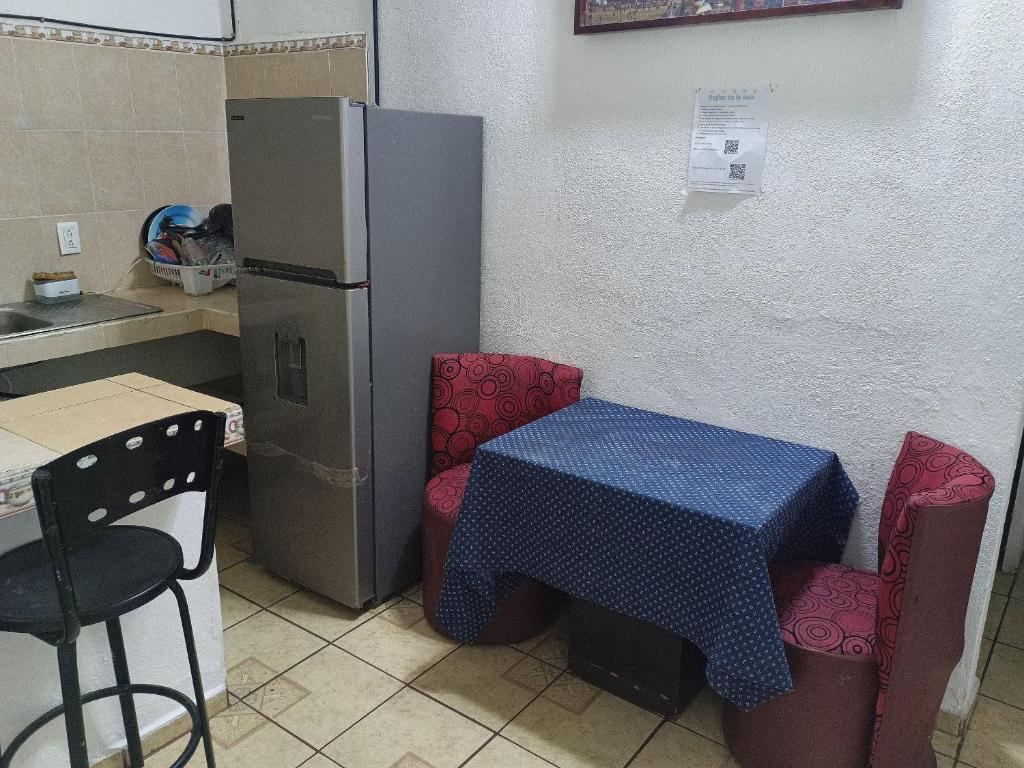 Kuchyň nebo kuchyňský kout v ubytování Barato y cómodo excelete ubicación Delfines