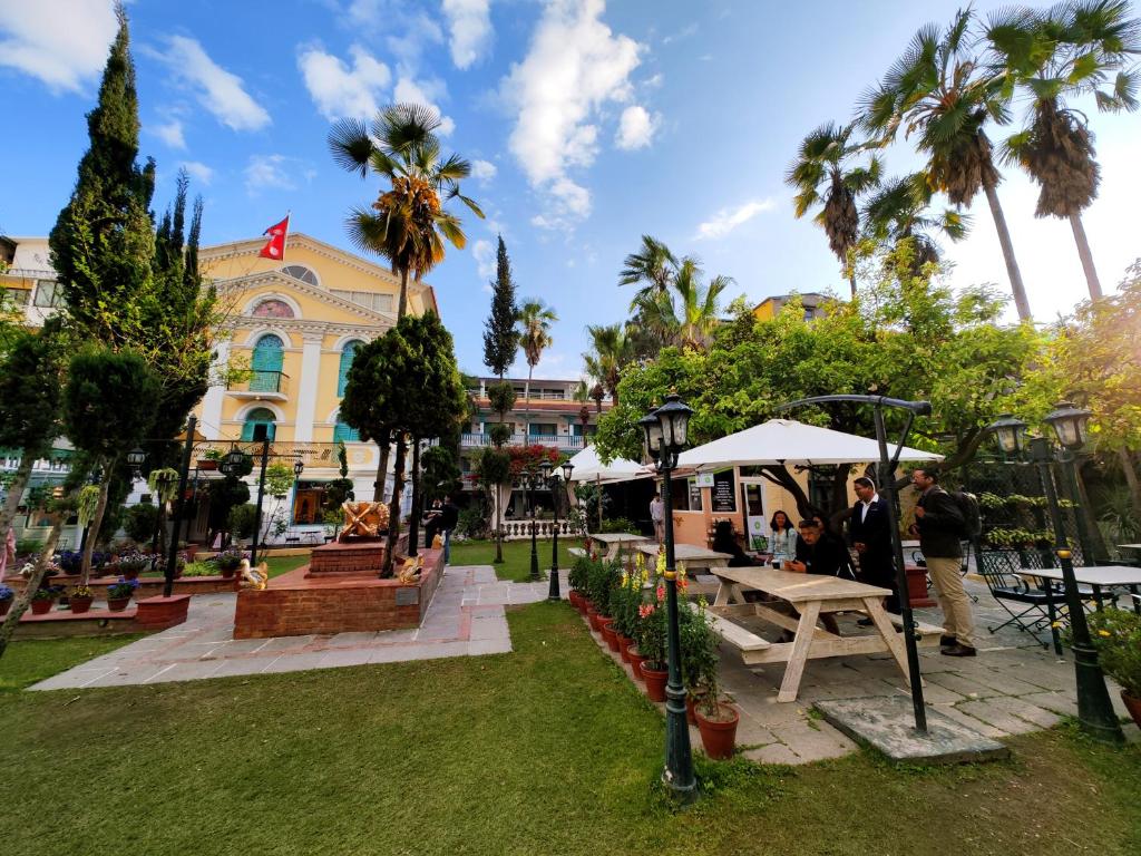 Zahrada ubytování Kathmandu Guest House by KGH Group