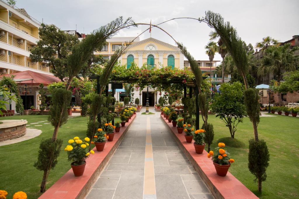 Zahrada ubytování Kathmandu Guest House by KGH Group