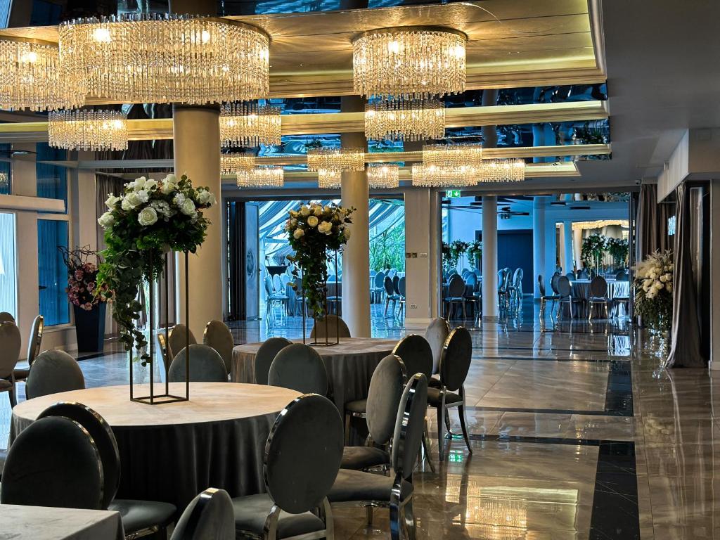 Posezení v ubytování Grand Master Hotel