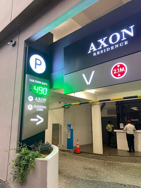 Certifikát, hodnocení, plakát nebo jiný dokument vystavený v ubytování Axon Residence Damai Bukit Bintang