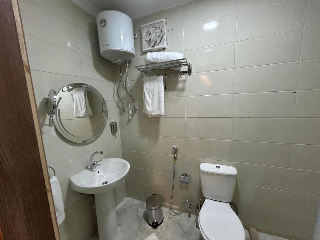 Koupelna v ubytování Stayline hotel apartments 5 mins from Cairo airport