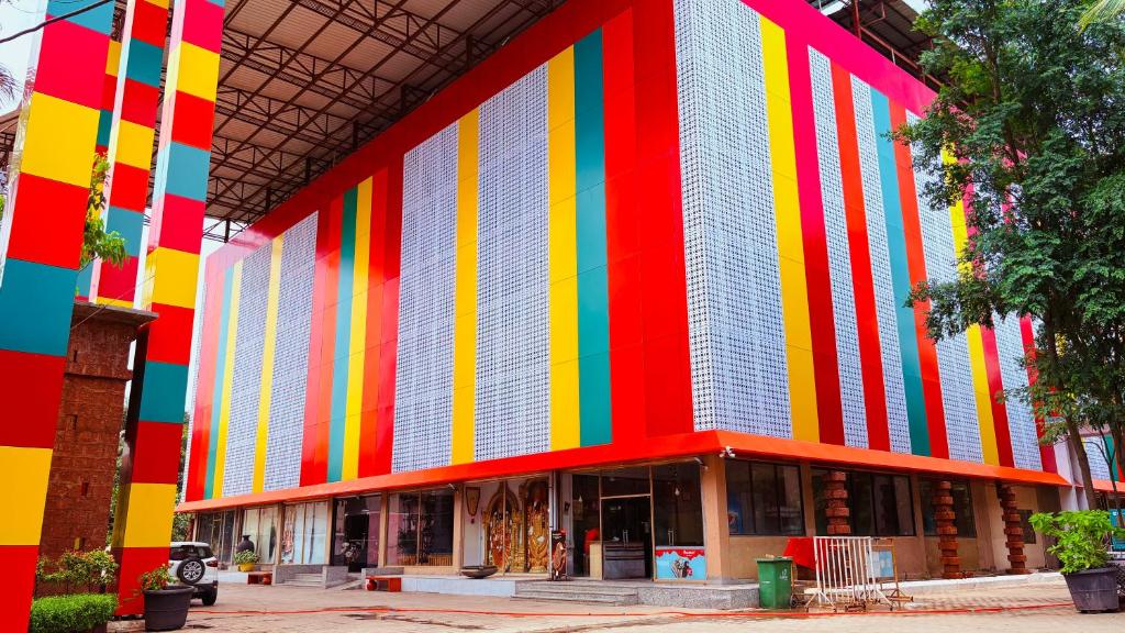 Bygningen som hotellet ligger i