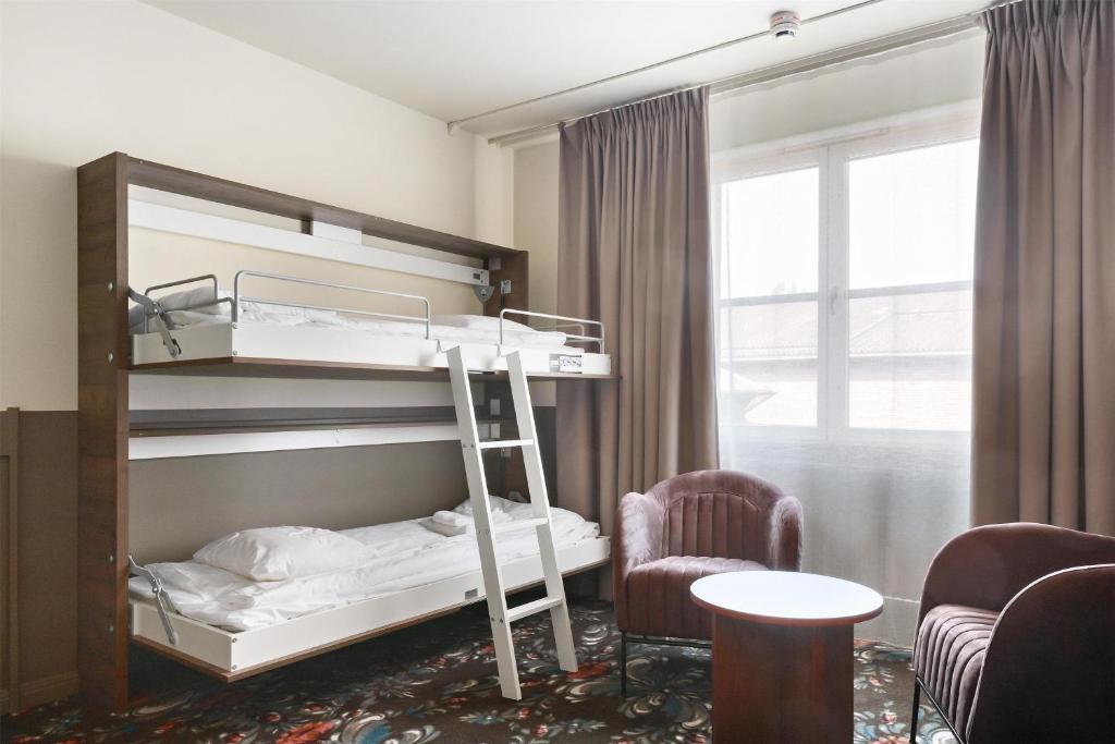 Кровать или кровати в номере Best Western Gustaf Wasa Hotel