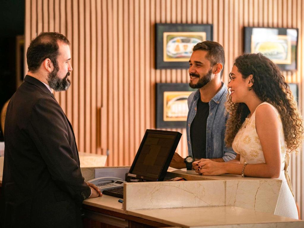 Os clientes hospedados em Mercure Belem Boulevard
