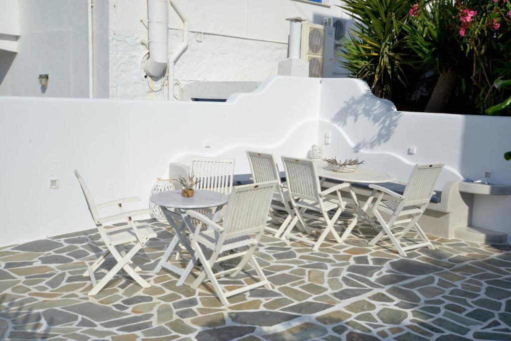 Patio nebo venkovní prostory v ubytování Veletas Rooms