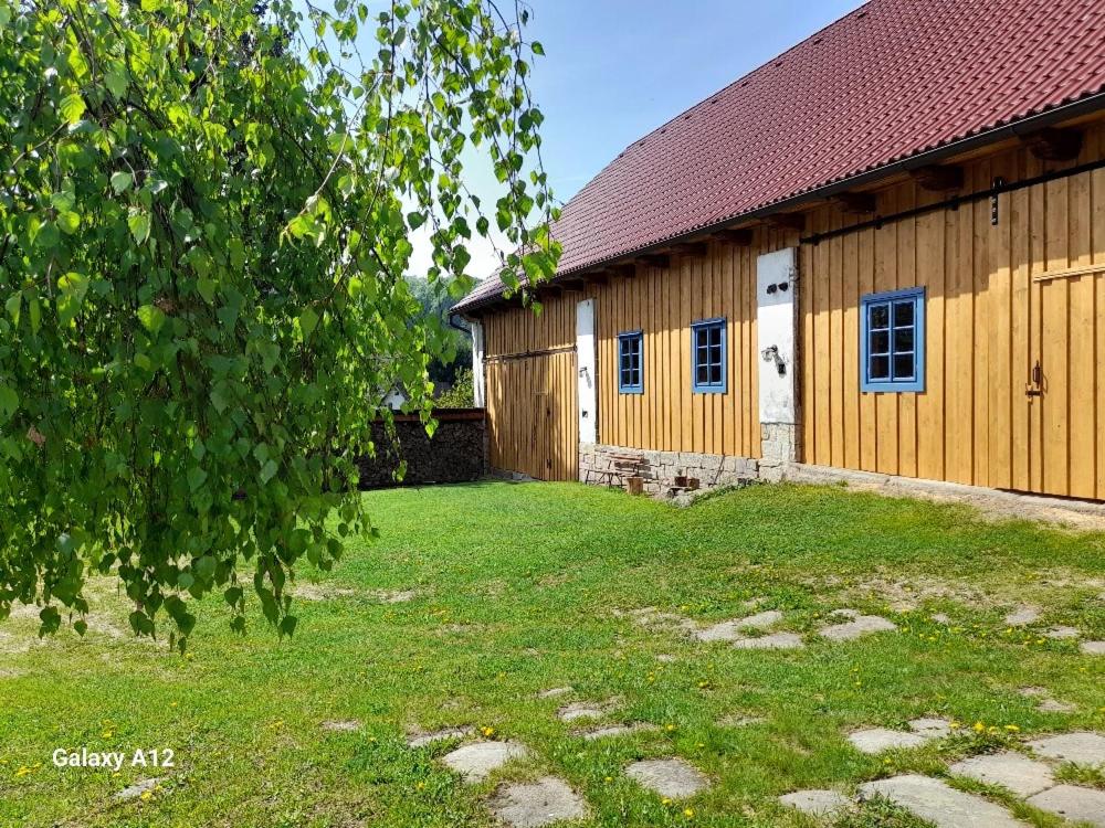 Zahrada ubytování Statek Bílý Dvůr