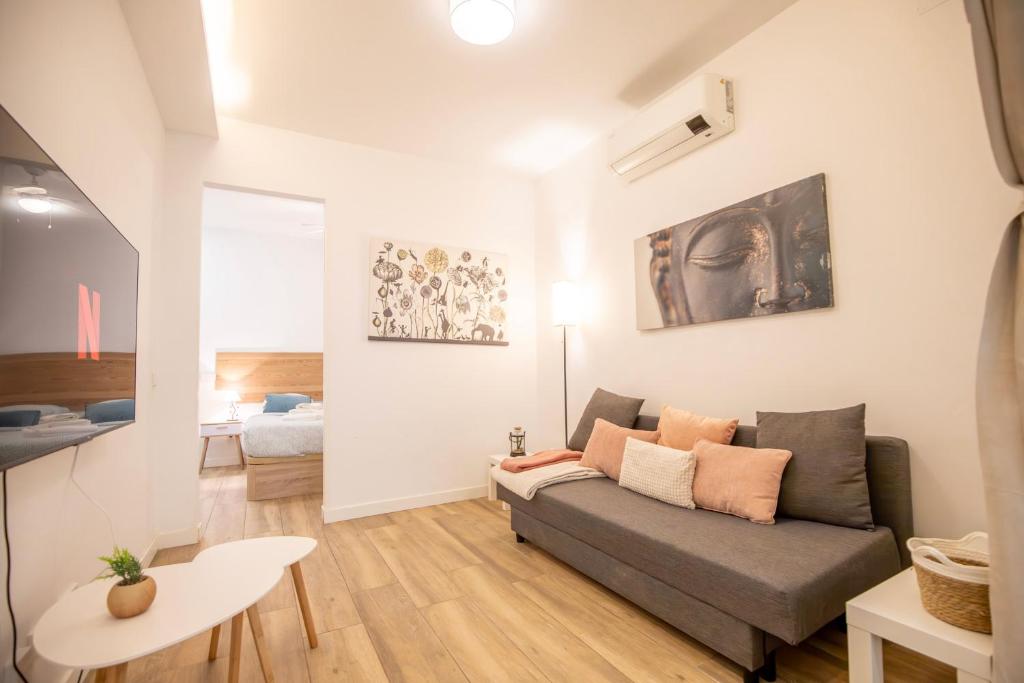 Posezení v ubytování Apartamentos corazón de Chamberí