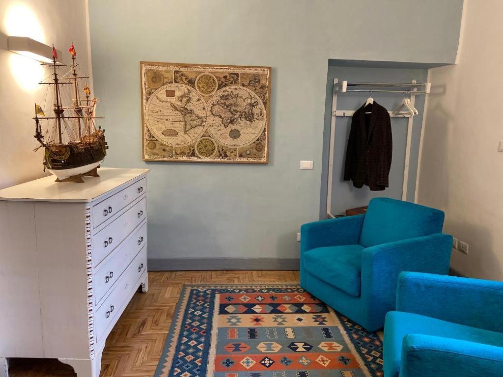 Posezení v ubytování Suite Adriana of Villa Adriana Tuscia Country Retreat