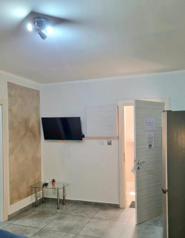 TV a/nebo společenská místnost v ubytování Central Suites