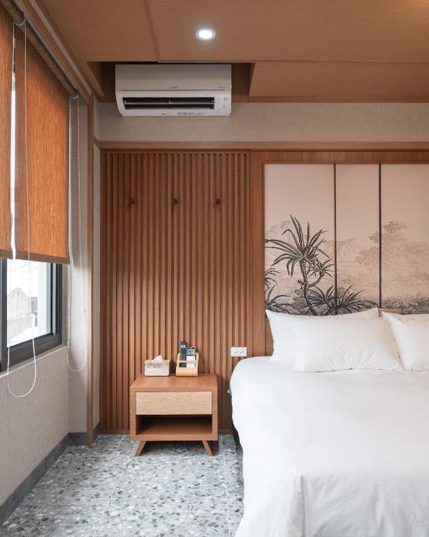 Ένα ή περισσότερα κρεβάτια σε δωμάτιο στο Nodo Japanese-style