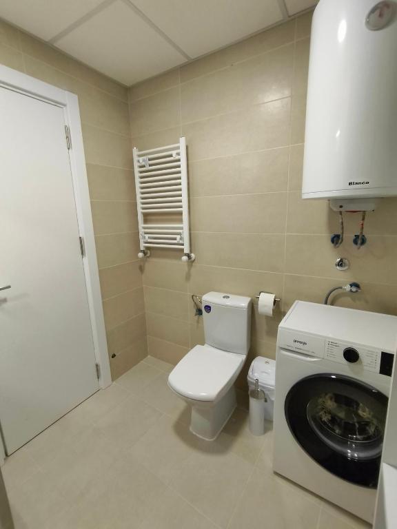 Koupelna v ubytování DB Apartment