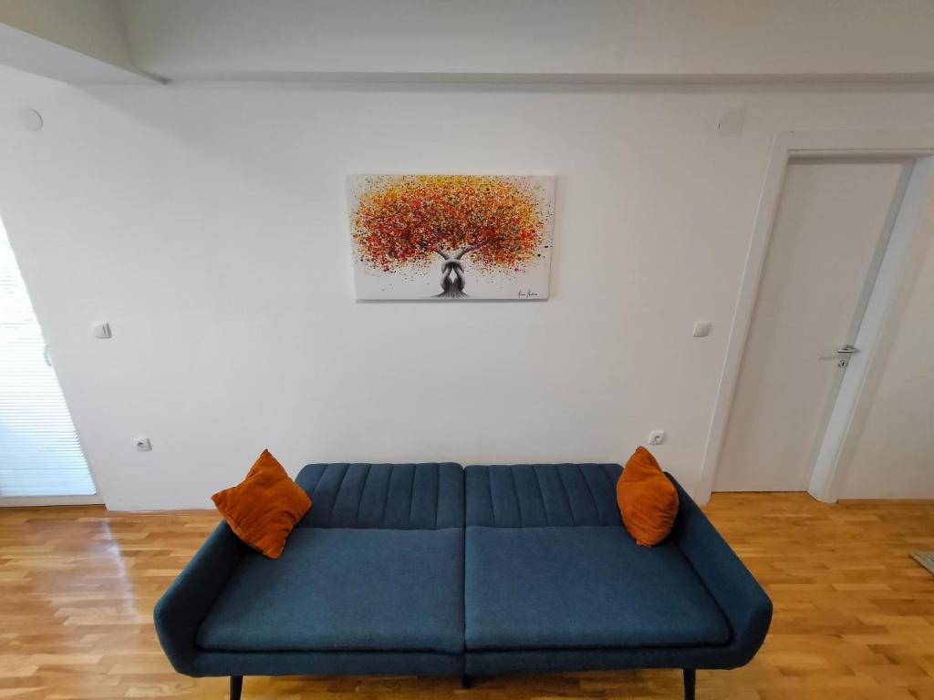 Posezení v ubytování DB Apartment
