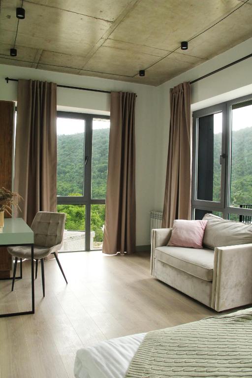 Posezení v ubytování Hover Boutique Hotel