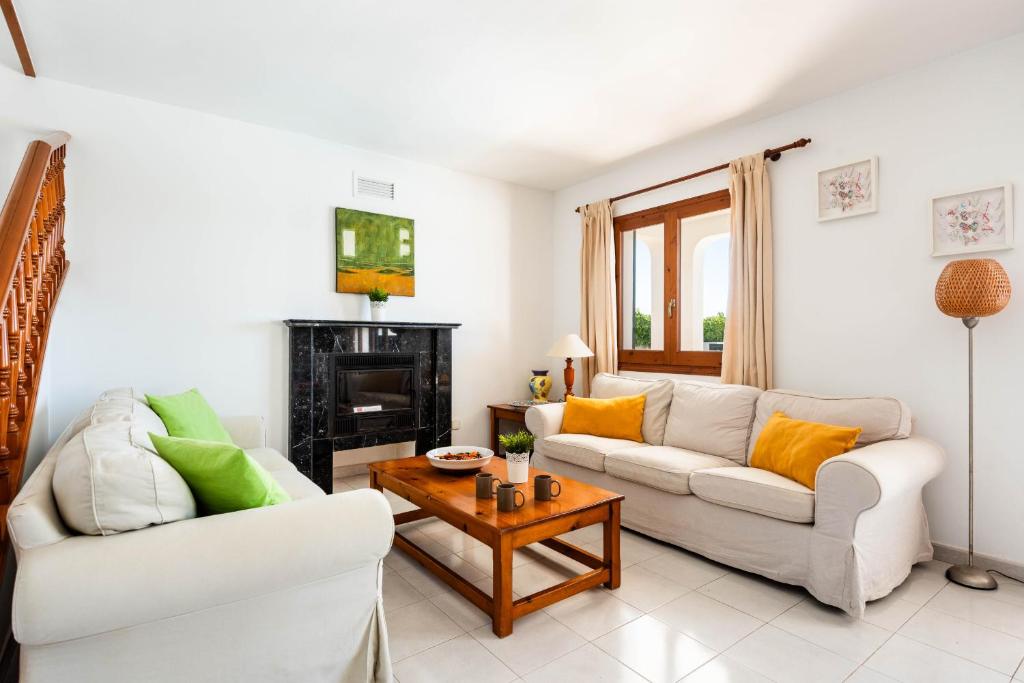 Posezení v ubytování Villa Vista Alegre - Cala Galdana