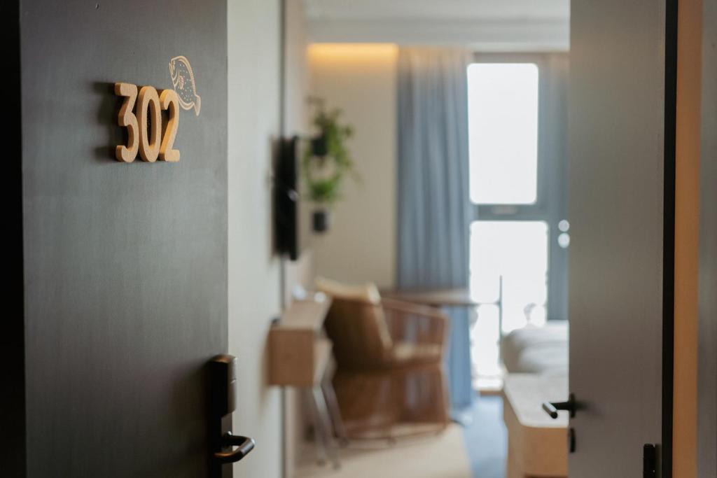 Posezení v ubytování Beachfront Boutiquehotel