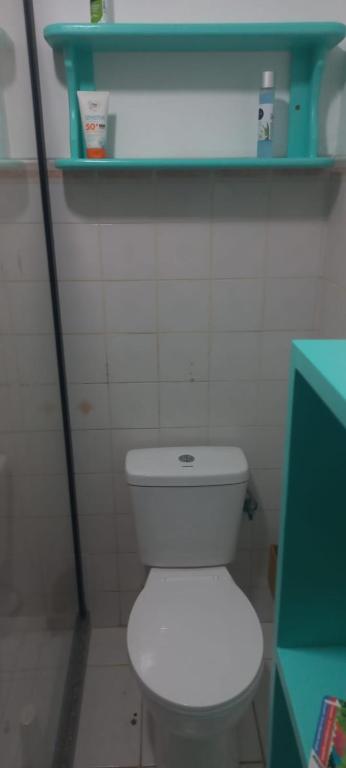 Koupelna v ubytování Salina's