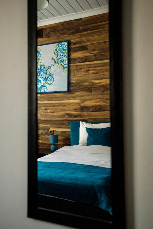 Postel nebo postele na pokoji v ubytování Sunny Hotel