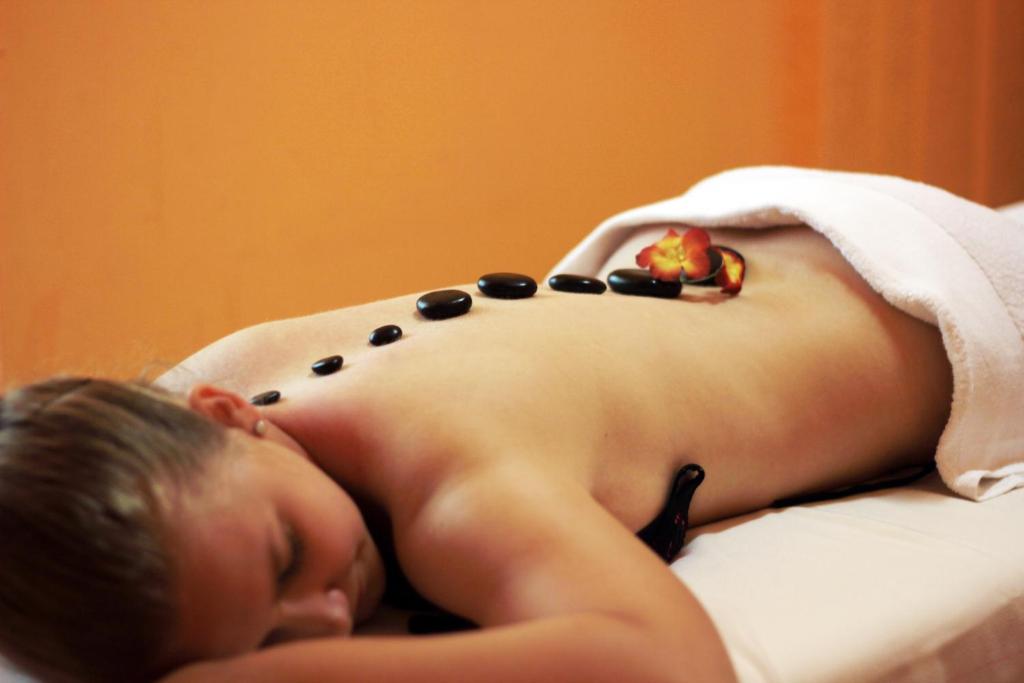 Lázně a/nebo wellness v ubytování Hotel Hőforrás