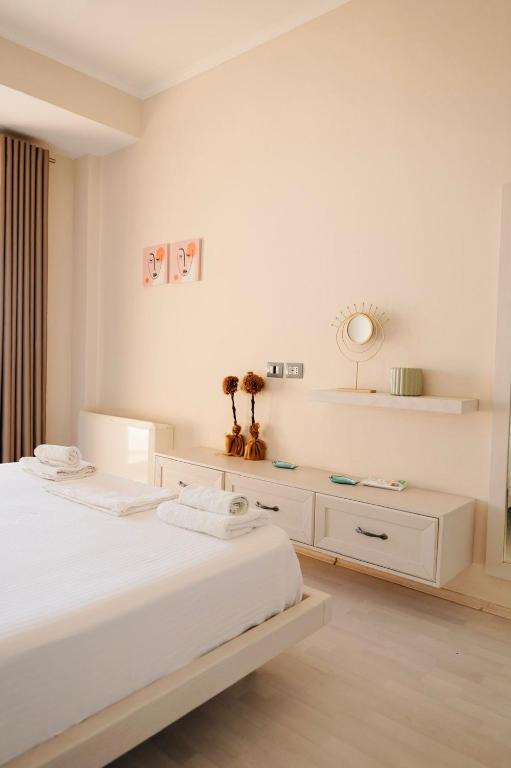 Postel nebo postele na pokoji v ubytování Luxury Penthouse B&E