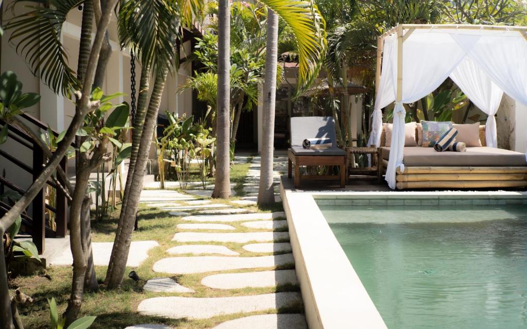 Bazén v ubytování Casa22 Gili Trawangan nebo v jeho okolí