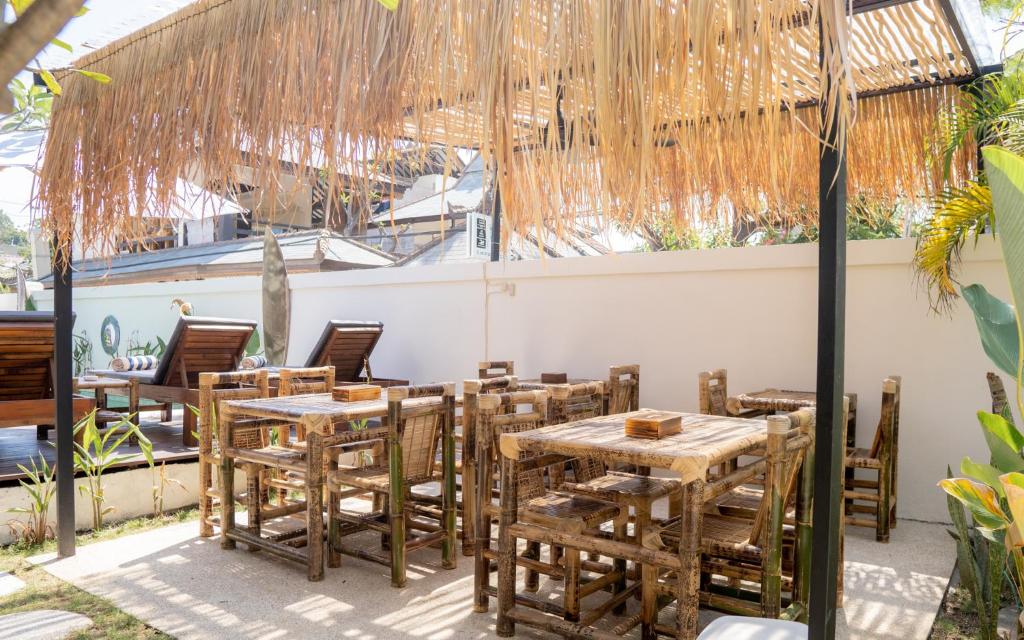 Restaurace v ubytování Casa22 Gili Trawangan