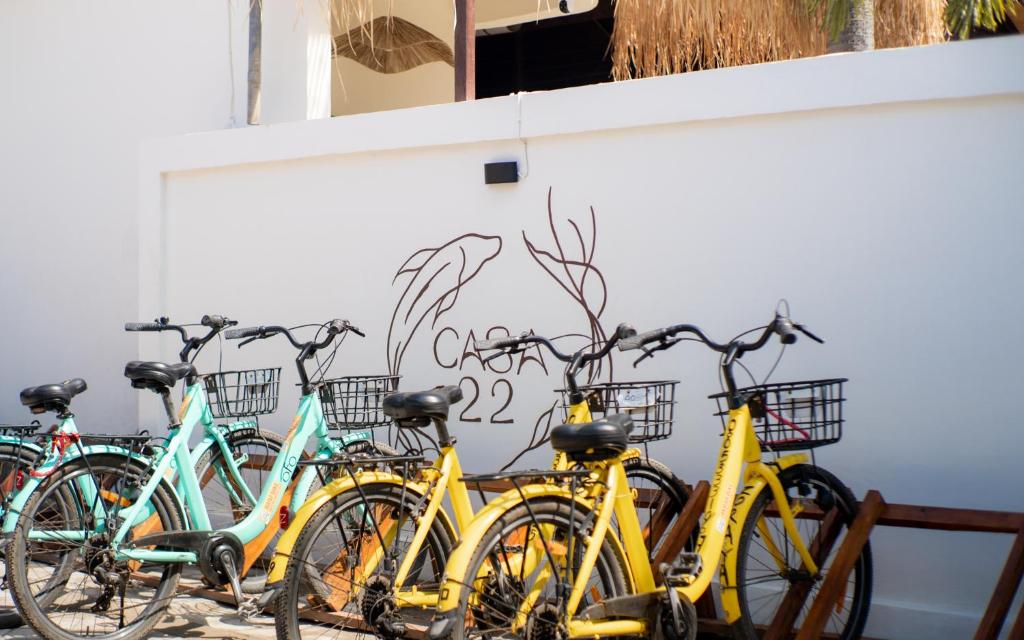 Jízda na kole v ubytování Casa22 Gili Trawangan nebo okolí