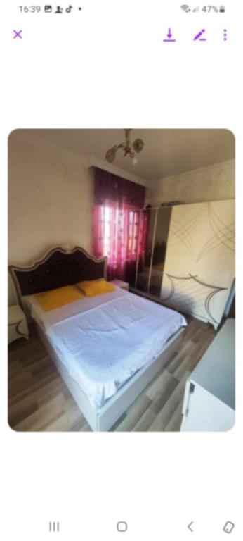 Postel nebo postele na pokoji v ubytování flat