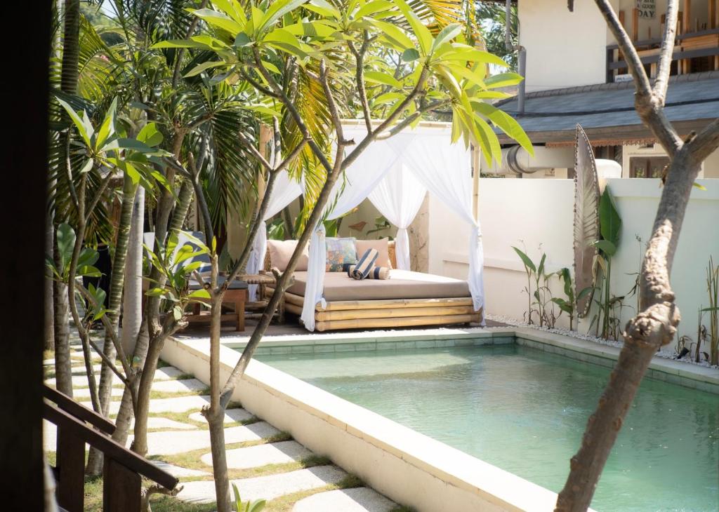 Bazén v ubytování Casa22 Gili Trawangan nebo v jeho okolí