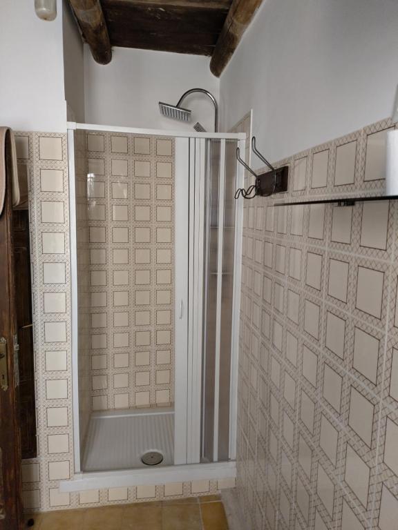 Koupelna v ubytování B&B Il Caùto