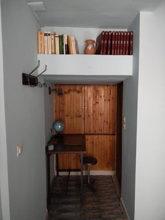Knihovna v bed and breakfast