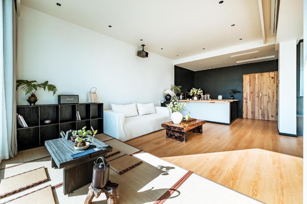 Posezení v ubytování Forest B&B