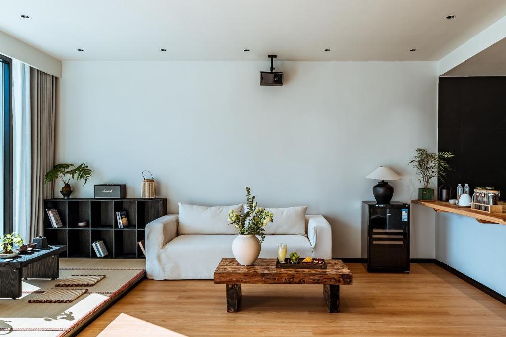 Kuchyň nebo kuchyňský kout v ubytování Forest B&B