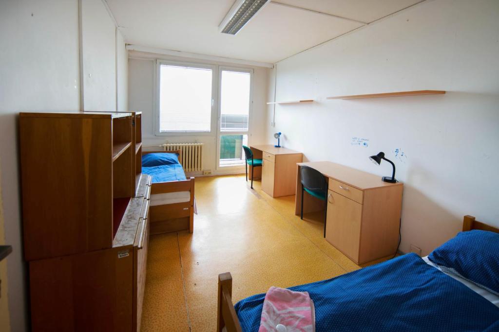 Voodi või voodid majutusasutuse Hostel Blanice toas