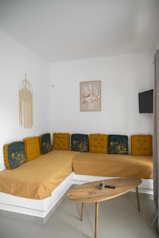 Posezení v ubytování PAVEL apartments