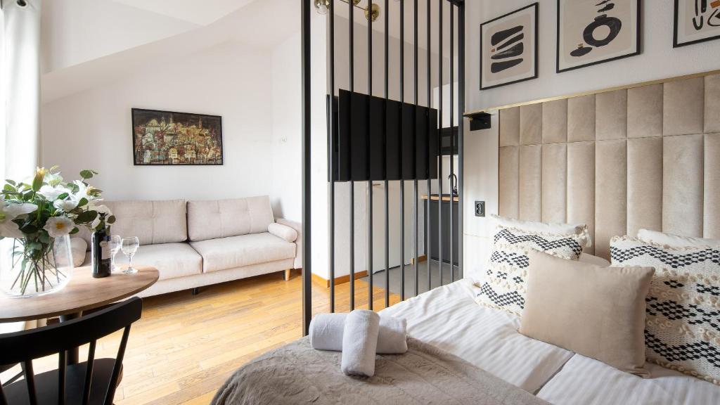 
Studio z balkonem i widokiem na miasto
