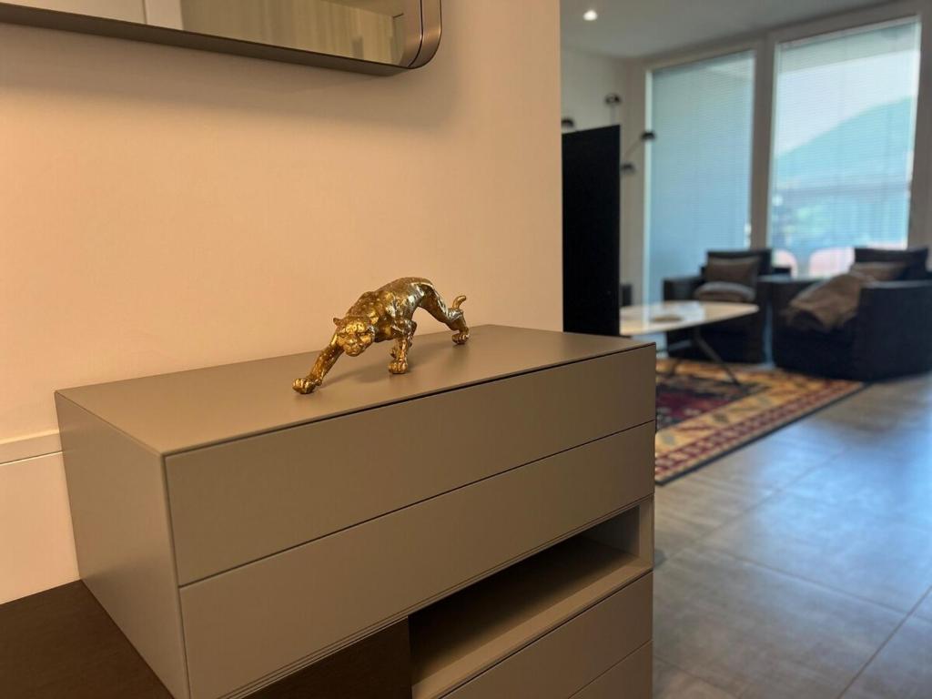 Posezení v ubytování LabPark design Melano