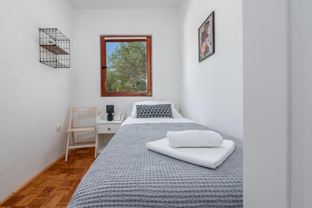 Posteľ alebo postele v izbe v ubytovaní Villa Pine ZadarVillas